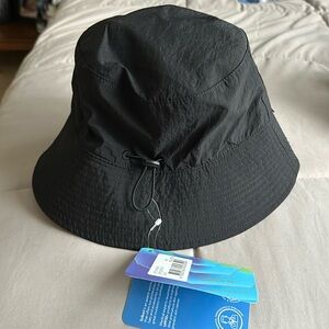 Solbari Black Bucket Hat (small/ medium)